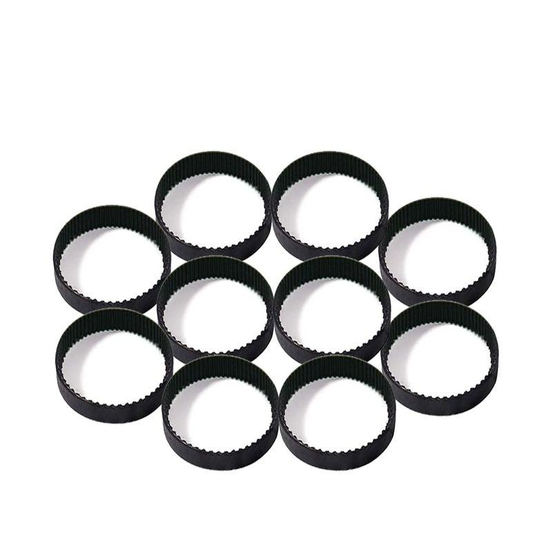 Zeelo 1422GT6 Endless GT2 Belt 142mm Length 71 Teeth 2GT Synchronous Belt 2mm Pitch 6mm Width GT2 Closed Loop Timing Belt Pack of 10