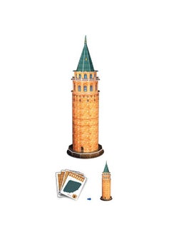 CubicFun 3D Puzzle 17 Pieces Galata Tower 14x14x42,5 C098h  - Image 2