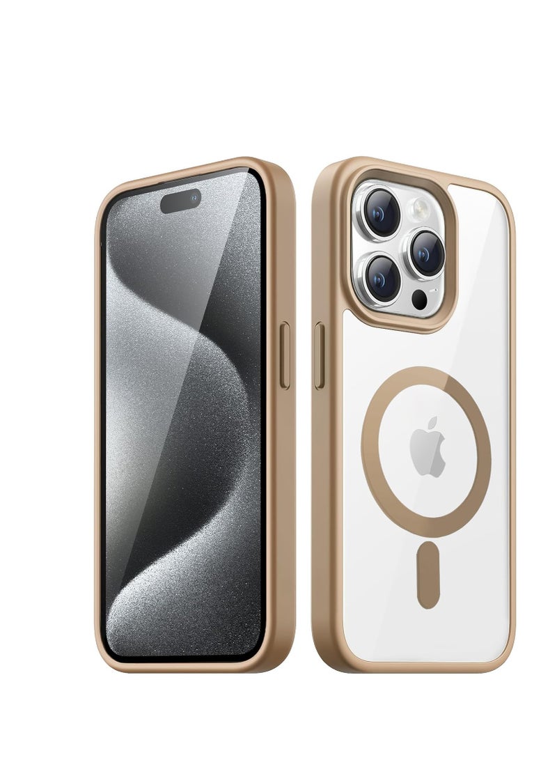 Magnetic Case for Iphone 11 Pro max Case [Compatible with wireless charging] [Shockproof Military Grade], Transparent Back Slim Bumper Cover Phone Case for iphone 11 pro max  (brawn)