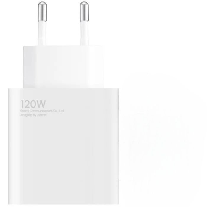 WHALE 120W Fast-Charging Wall Charger，(European standard), Compatible with Xiaomi Redmi Note 14/14 Pro, Note 13/13 Pro, Redmi 13C/14C/15C, and Xiaomi 15T (Cable Not Included) - Image 1