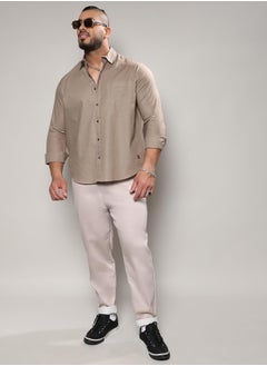 Instafab Plus Classic Button- Up Shirt  - Image 3