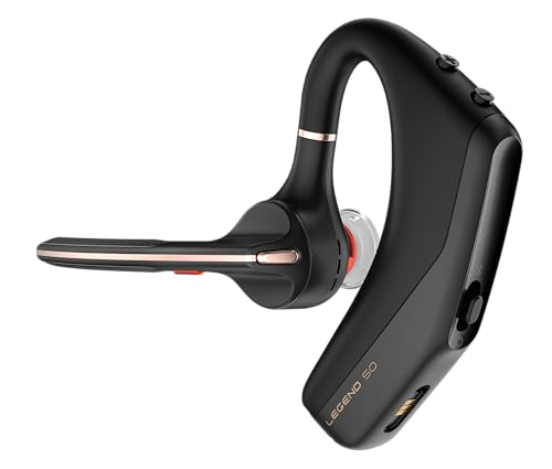 Poly Voyager Legend 50 Bluetooth Headset Wireless Headset with Mic Four NoiseCanceling Mics AI Noise Block WindSmart Technology Connectivity Smart Call Controls AllDay Comfort - Image 1