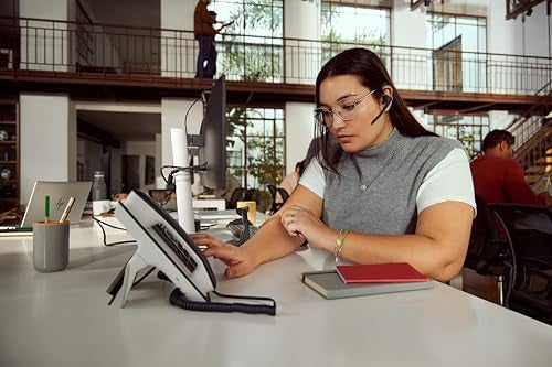 Poly Voyager Legend 50 Bluetooth Headset Wireless Headset with Mic Four NoiseCanceling Mics AI Noise Block WindSmart Technology Connectivity Smart Call Controls AllDay Comfort - Image 3