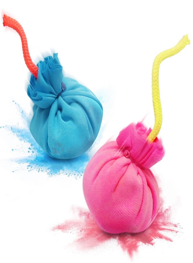Lanard Chalkie: Chalk Blast Balls - 6 Pack - Colorful Assorted Balls, Explosive Color Fun, 200+ Throws Per Chalk Bomb, Family Outdoor Activities, Holi festivals, and more Ages 6+ - Image 4