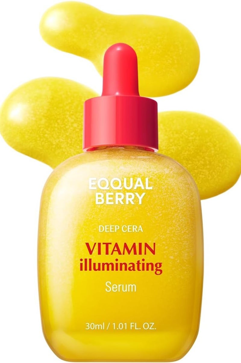 إيكوالبيري مصل توضييض EQQUALBERRY بالفيتامين C: مصل توضييض مع الأيسيرولا والنياسيناميد، يعزز حاجز الجلد، ويترطبه بالسيراميد وحمض الهيالورونيك 1.01 أونصة / 30 مل - Image 1