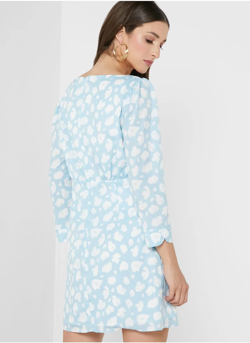 French Connection Boat Neck Dress