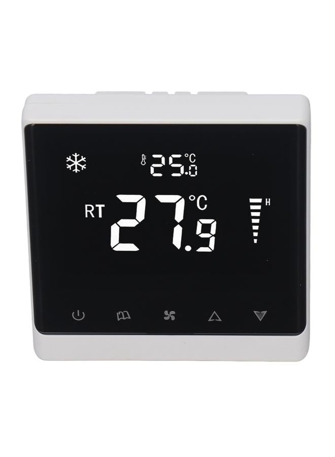 Air Conditioning Fan Thermostat Home Touchscreen Thermostat Panel Temperature Controller DC Brushless 180‑260V - Image 5