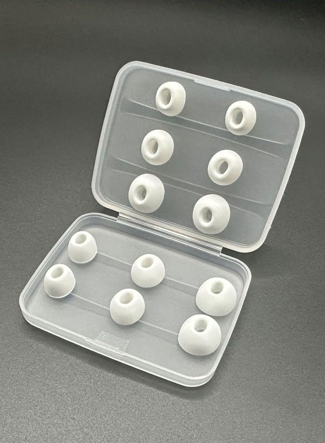 12 Pieces Replacement Ear Tips For AirPods Pro Silicon Ear Buds Tips with Portable Storage Box (S/M/L) 