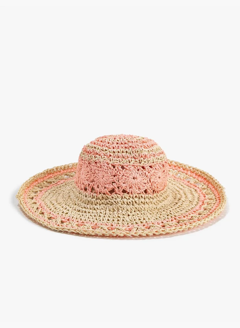 KOTON Fotr Straw Hat