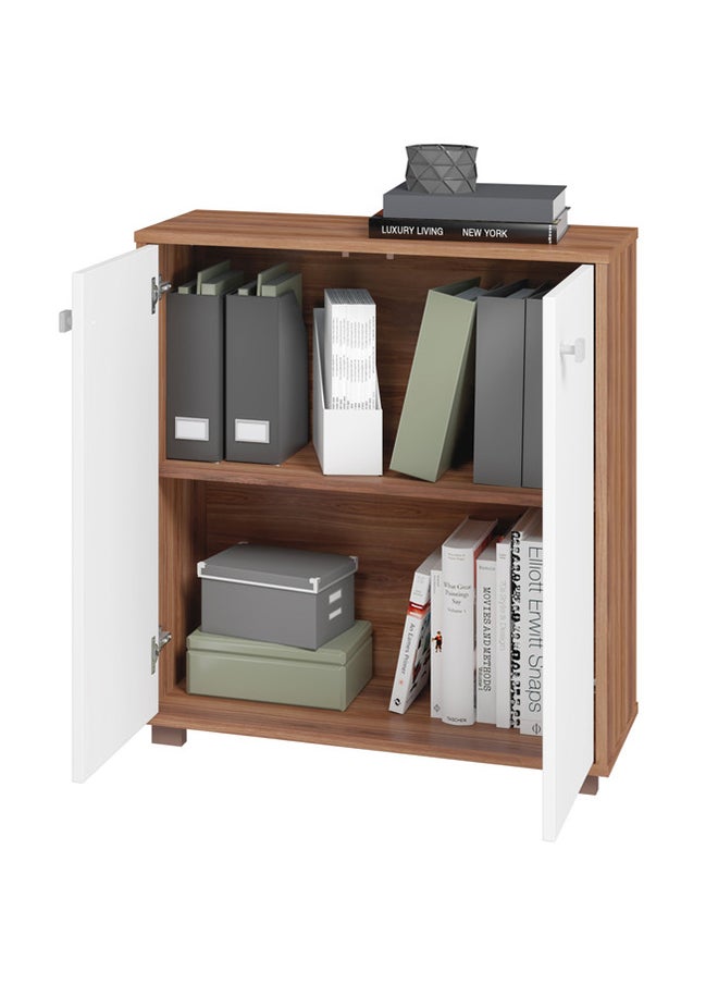 Multipurpose Cabinet - Mdp 15Mm Color Nutbrown/White 29.5 x 67.5 x 74 cm - pzsku/ZC025F677962745B9D404Z/45/_/1716970989/6043d94c-e3af-4a68-9970-f696a1533216