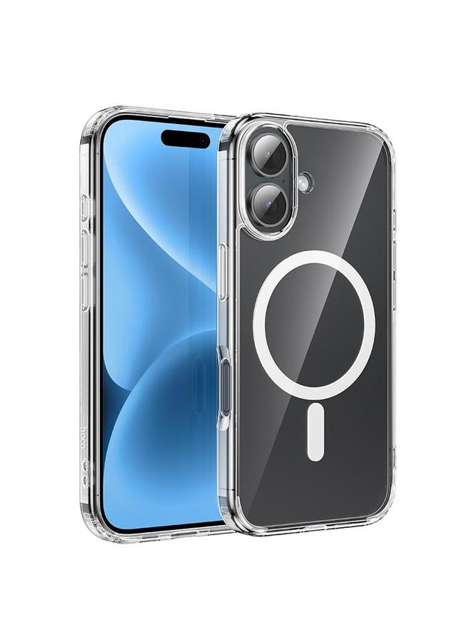 Hoco Case For iPhone 16 Plus MagSafe Magnetic Series Airbag Shockproof Phone Case - Image 1