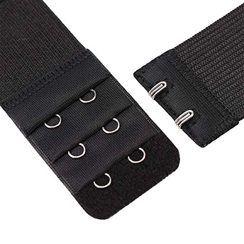 iminoo 6 Pcs Women's Bra extenders 2 Hooks Elastic Bra Extension - Image 3
