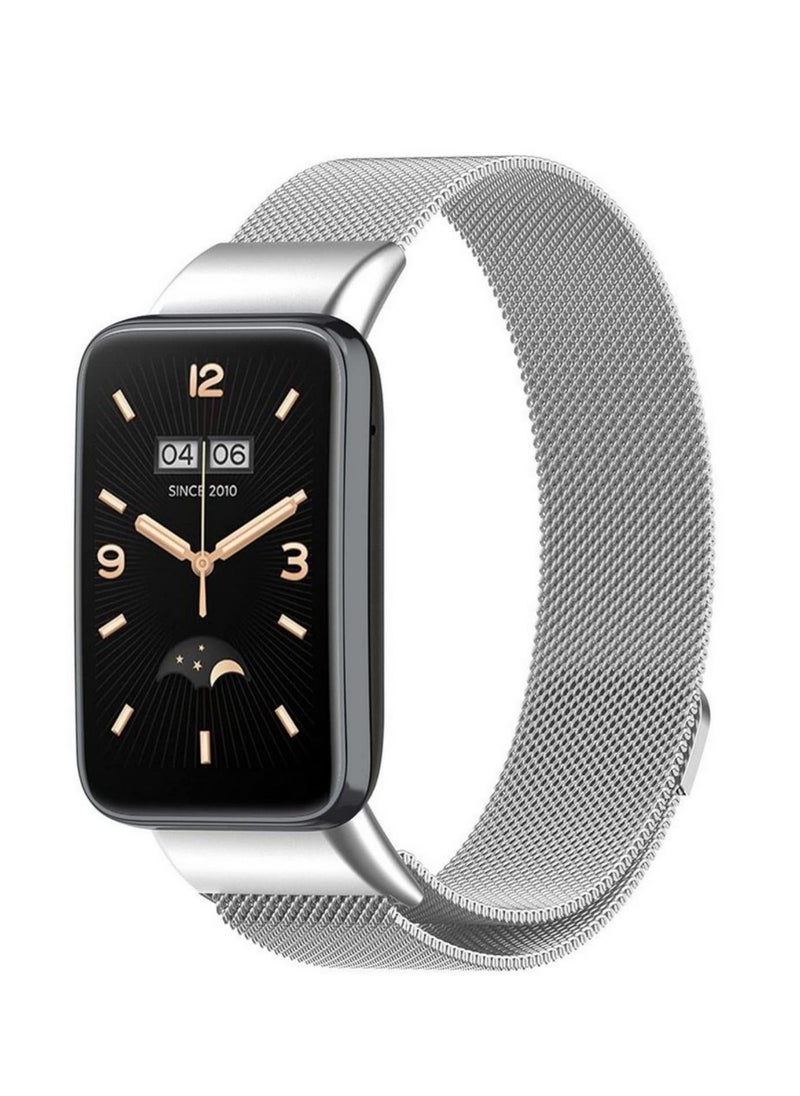 Generic - Metal Strap For Xiaomi Mi Band 7 pro Wrist Strap Milanese Band For Mi band 7 Pro Replacement Bracelet Stainless Watchband Sliver - Image 1
