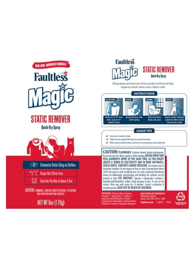 Faultless Magic Static Remover 170g - Image 2