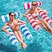 MLRYH Pool Floats 2 Pack Inflatable Pool Hammock MultiPurpose Pool Hammock Saddle Lounge Chair Drifter for Adults Vacation - Image 3