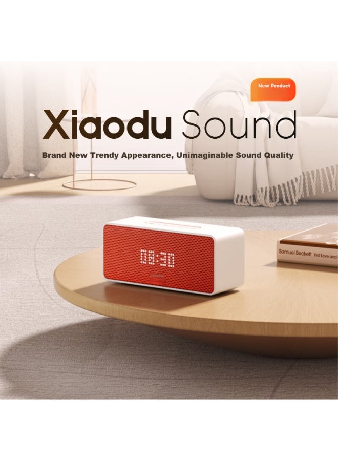 Small Xiaodu Sound Agile Edition Smart Speaker, Professional Acoustic Design, Bluetooth Computer Desktop Speaker, Music Listening, Early Education, Smart Alarm Clock, Companion For Elderly And Children, Gift For Gifting - Image 1