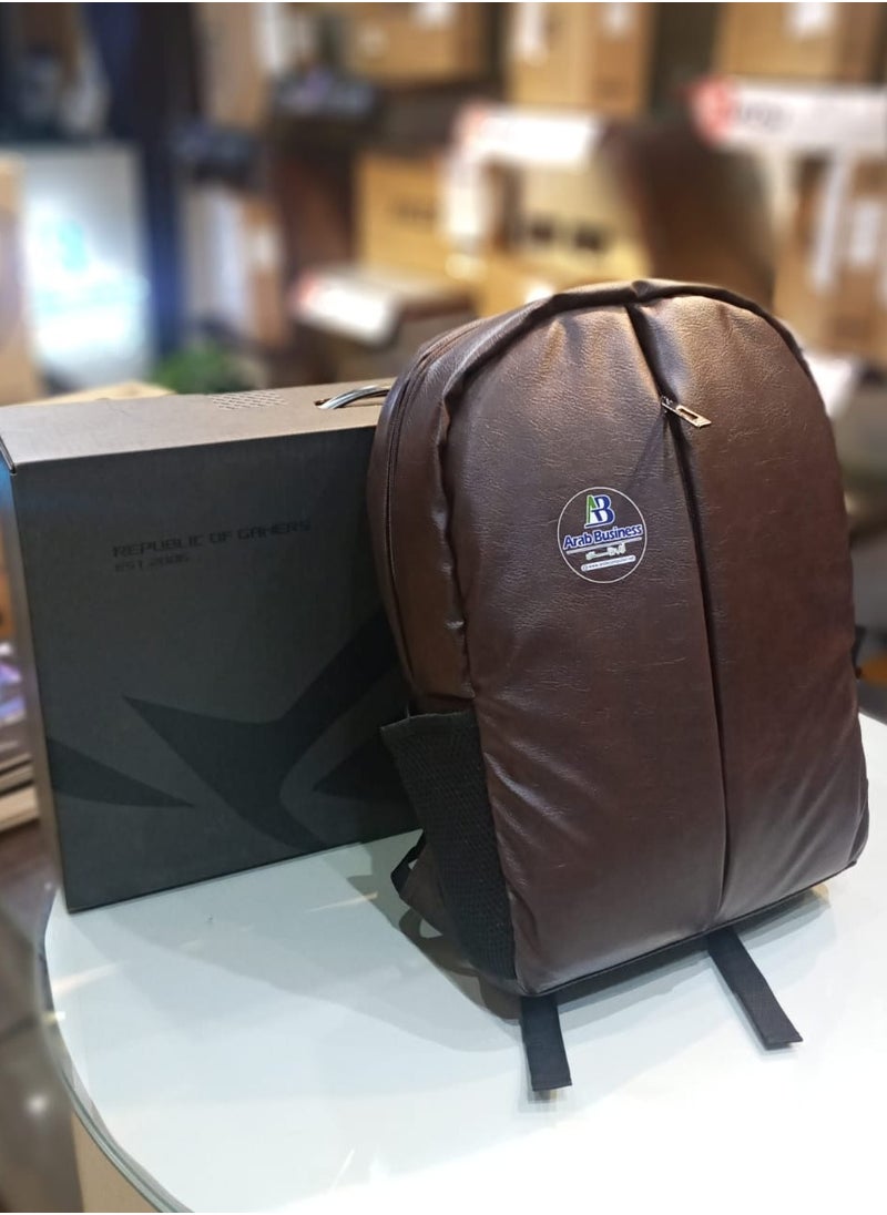 Generic Laptop Backpack 15.6″-Brown  - Image 1