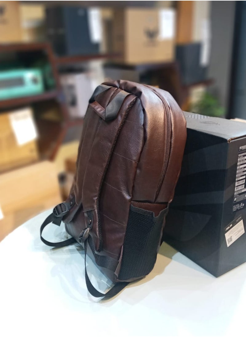 Generic Laptop Backpack 15.6″-Brown  - Image 2