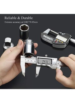 Generic Stainless Steel Electronic Caliper Micrometer with Large LCD Display, Auto-Off Function, Inch and Millimeter Conversion  - Image 4