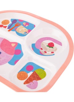AKDC AKDC M/Mine Kids Plate L(21cm) x W(27cm) x H(2cm) White  - Image 3