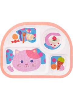 AKDC AKDC M/Mine Kids Plate L(21cm) x W(27cm) x H(2cm) White  - Image 1