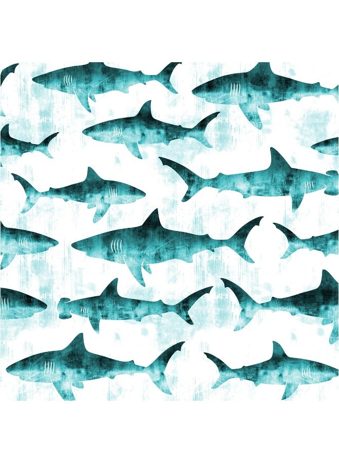 BapronBaby Shark Attack Splash Mat - Waterproof Catch-All - Image 5