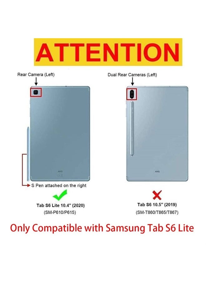 SLAUNT - Galaxy Tab S6 Lite S Pen Stylus Compatible with Samsung Galaxy Tab S6 Lite (EJ-PP610) Touch Stylus Pen (Angora Blue) - Image 1