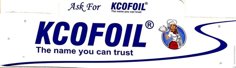 KCOFOIL ورق فويل ألمنيوم فضي Kcofoil 9N 10 ميكرون عبوة من 3 - Image 4