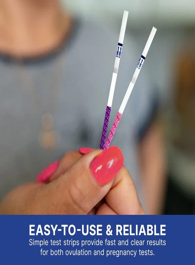 CorDx Ovulation + Early Detection Pregnancy Test Combo, Fertility and hCG Level Tracker Strips for Family Planning, Easy At Home Urine Testing, Clear and Fast Result with Over 99% Accuracy, 70 Tests - Image 3