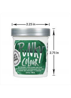 Alpine Green Semi Permanent Conditioning Hair Color, Non-Damaging Hair Dye, Vegan, PPD and Paraben Free, Transforms to Vibrant Hair Color, Easy To Use and Apply Hair Tint, lasts up to 35 washes, - pzsku/ZC0272A0BA041D2DFD60BZ/45/_/1680989426/962bed3c-c6f4-42f4-a59c-40327ff45db0