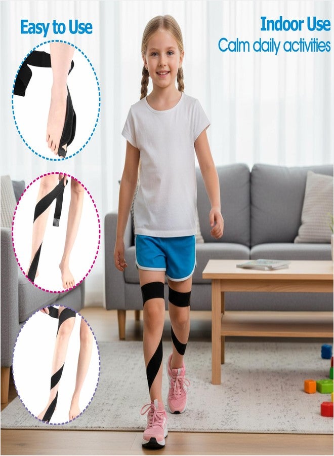 MUROCEA Kids Leg Posture Corrector Strap, Adjustable Leg Alignment Brace, Foot to Calf Support Band for Bow Legs, Knock Knees and Daily Posture Training - Image 5