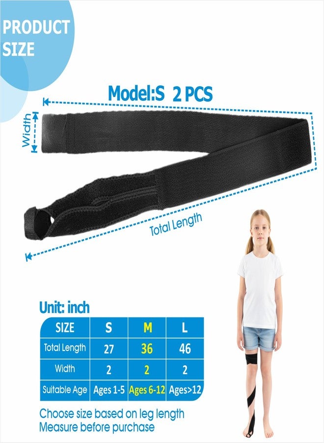 MUROCEA Kids Leg Posture Corrector Strap, Adjustable Leg Alignment Brace, Foot to Calf Support Band for Bow Legs, Knock Knees and Daily Posture Training - Image 2