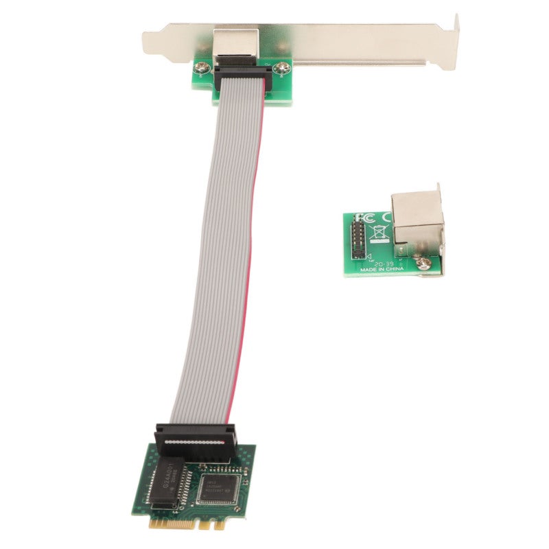بطاقة شبكة إيثرنت جيغابايت M.2 A+E من منفذ واحد - محول خوادم عالي الأداء بمعدل اتصال 1000 ميجابت/ثانية لأجهزة حاسوب صناعية وأنظمة مضمنة - Image 3