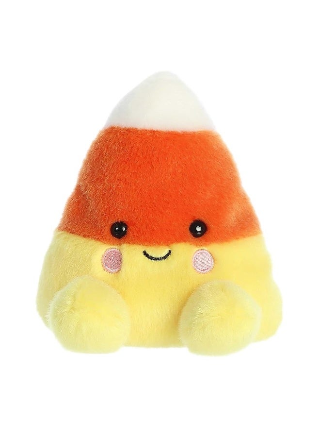 Aurora Spooky Palm Pals Maisy Candy Corn Stuffed Animal  PocketSized Play  Collectable Fun  Orange 5 Inches - Image 1