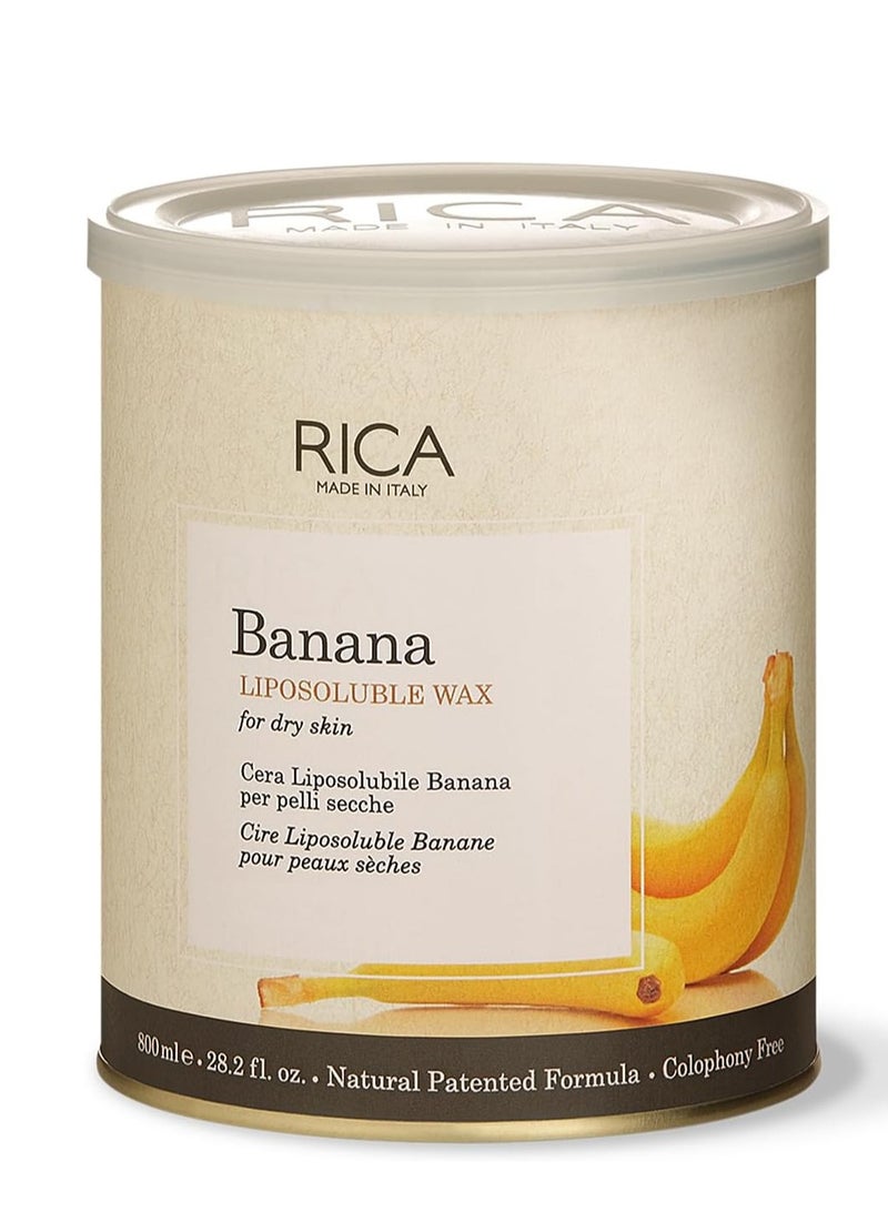 ريكا شمع ريكا القابل للذوبان في الدهون - شمع الموز للبشرة الجافة 800 جرام - Image 2