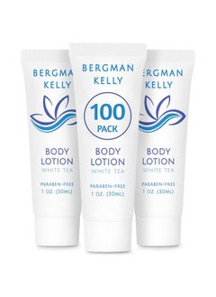 BERGMAN KELLY Travel Size Lotion (1 Fl Oz 100 Pk White Tea) Delight Your Guests With A Revitalizing And Refreshing Body Lotion Quality Mini And Small Size Guest Hotel Toiletries In Bulk  - Image 2