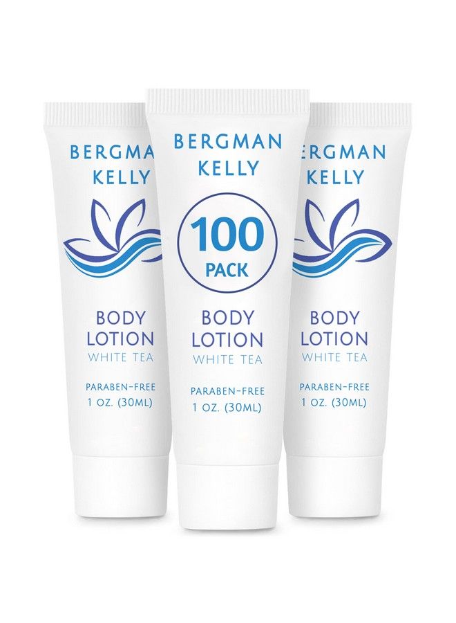 BERGMAN KELLY Travel Size Lotion (1 Fl Oz 100 Pk White Tea) Delight Your Guests With A Revitalizing And Refreshing Body Lotion Quality Mini And Small Size Guest Hotel Toiletries In Bulk - Image 2