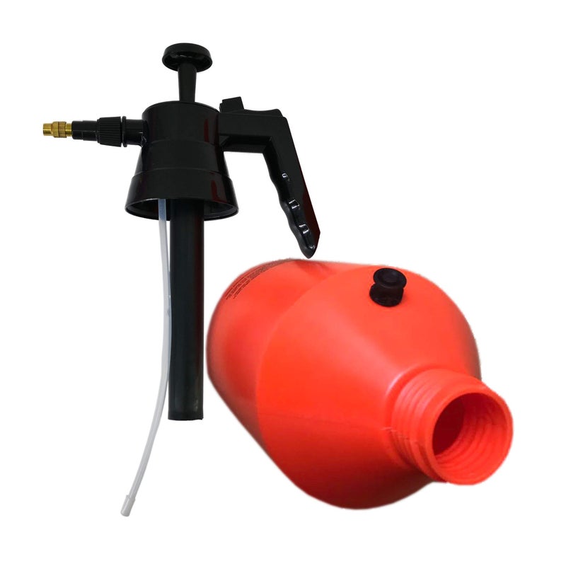 Polyte One Hand Pressure Sprayer for Lawn, Garden, Pest Control, 50 oz / 1.5 Liter, 1 Pack - Image 2