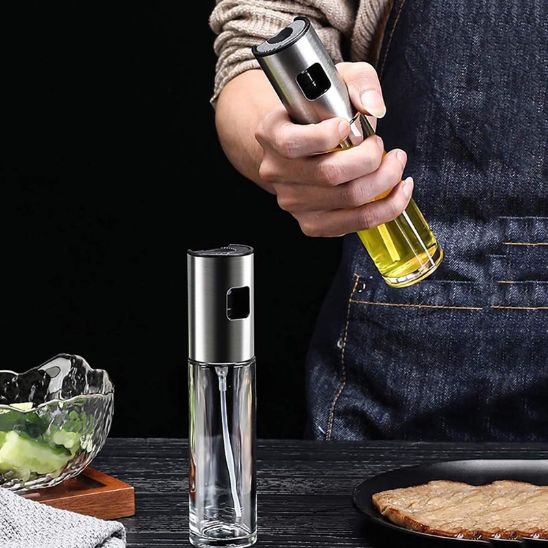 ZEREOOY Oil Sprayer for Cooking Olive Oil Sprayer Mister for Air Fryer Vegetable Vinegar Oil Portable Mini Kitchen Gadgets for Baking,Salad,Grilling,BBQ,Roasting(1 Pack) - Image 5