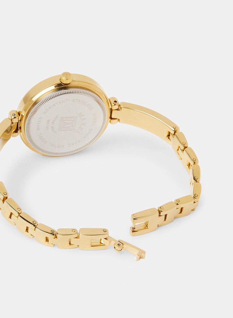 Maxel Retro Analog Wrist Watch MX374 - 28mm - Image 3