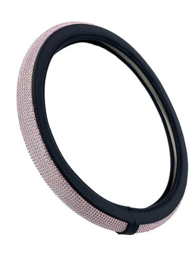 سي جي اس غطاء طارة أنيق بالكريستال اللامع مقاوم للانزلاق لون بينك - Image 1