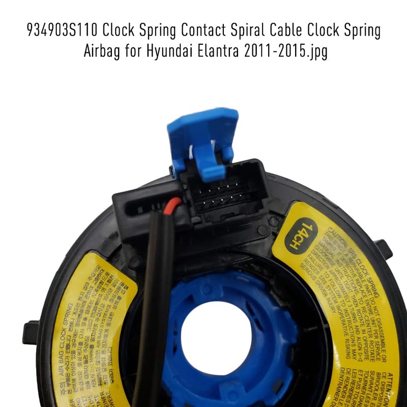 934903S110 Clock Spring Contact Spiral Cable Clock Spring Airbag for Hyundai Elantra 2011-2015 - Image 5
