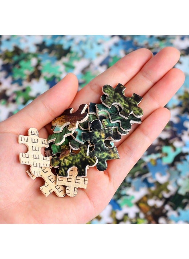 Ingooood Ingooood- Jigsaw Puzzle 1000 Pieces- Fantasy Series- Home on The Waterfall Tree_IG-0649 Entertainment Toys for Adult Special Graduation or Birthday Gift Home Decor  - Image 4
