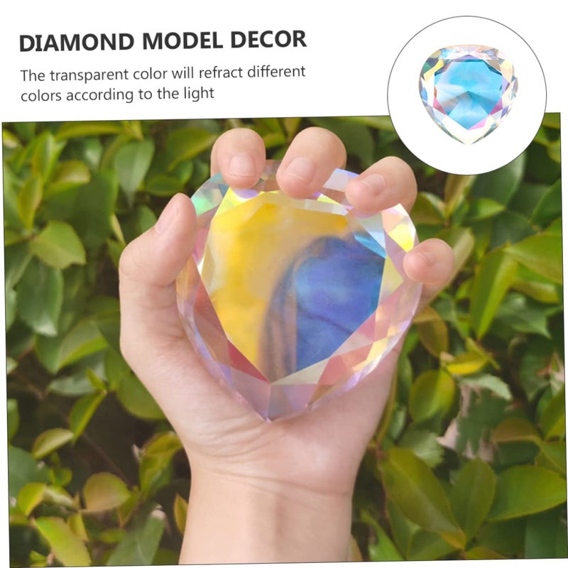 Simulation Diamond Decor Shape Ornaments For Party Layout Prop Clear Color - Image 4