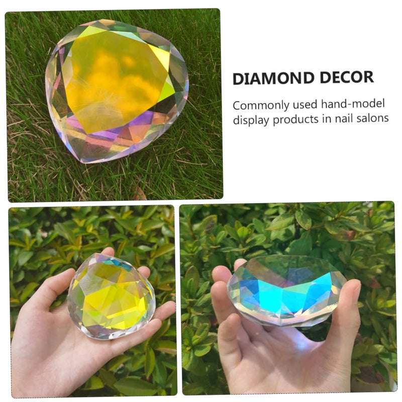 Simulation Diamond Decor Shape Ornaments For Party Layout Prop Clear Color - Image 3