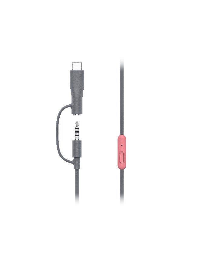 Belkin SoundForm Mini Kids Wired Headphones with USB-C to 3.5mm Dongle, Built-in Mic & Fun Stickers, 85dB Max Volume – for Online Learning, Travel, Compatible with iPhone, iPad, Galaxy, etc - Pink Pink - Image 5