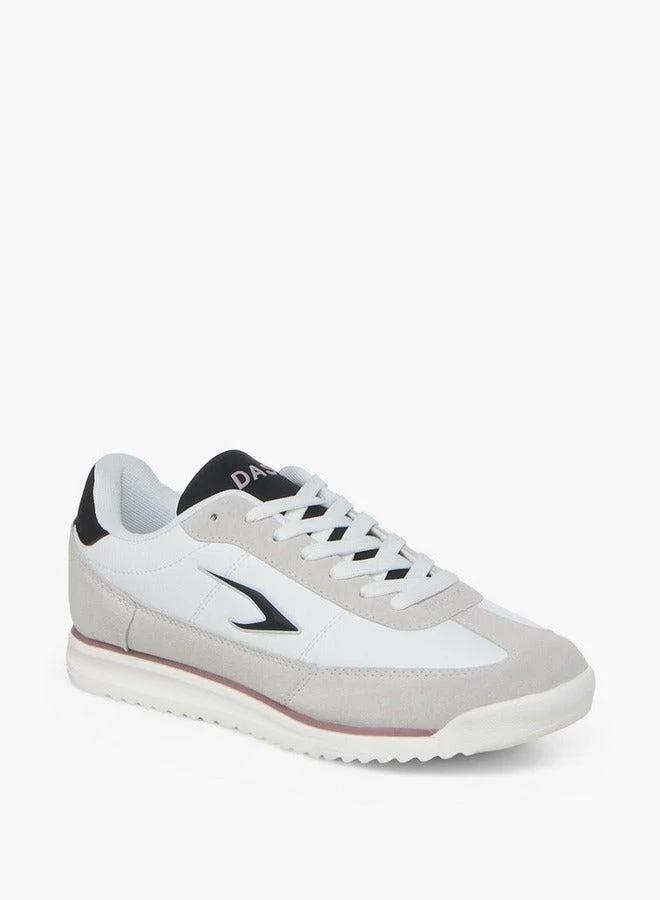 Dash Panelled Lace-Up Sneakers