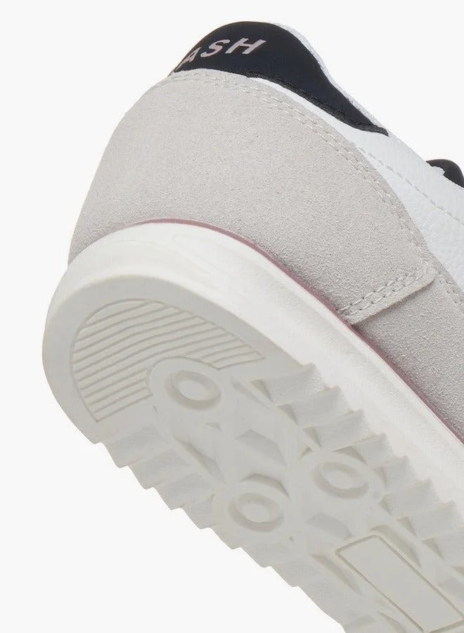 Dash  Panelled Lace-Up Sneakers  | Best Price UAE