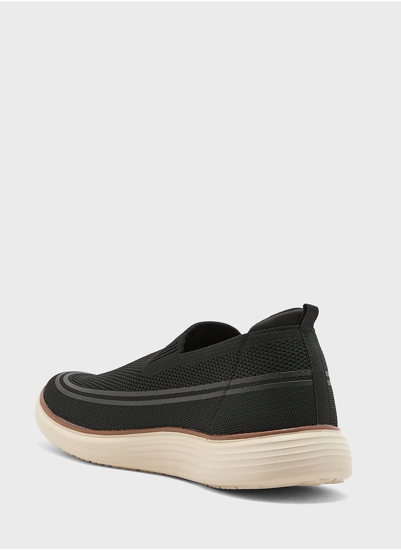 Robert Wood - Casual Knitted Slip Ons - Image 1