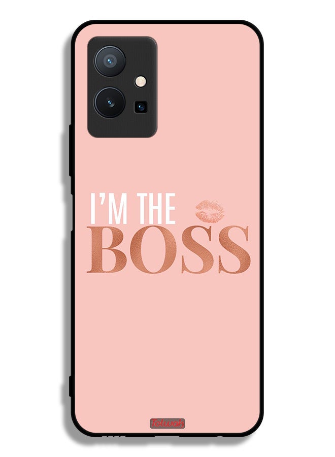 Tolwak Vivo Y75 5G Protective Case Cover I Am The Boss - Image 2